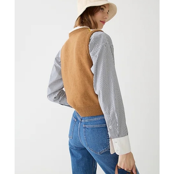 23. J.Crew Crochet sweater-vest - Picture 4 of 11